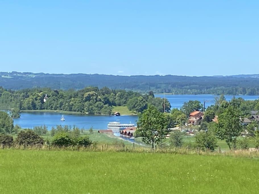 Extravagantes Ganzes Haus Am Staffelsee Seehausen am Staffelsee Exterior foto